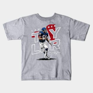 Lawrence Taylor New York G Player Map Kids T-Shirt